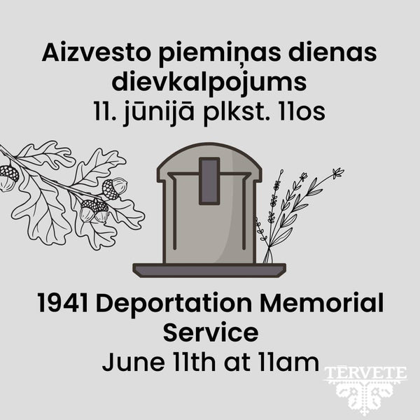 Aizvesto piemiņas diena | Deportation Memorial Service