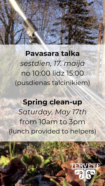 Pavasara talka | Spring clean-up